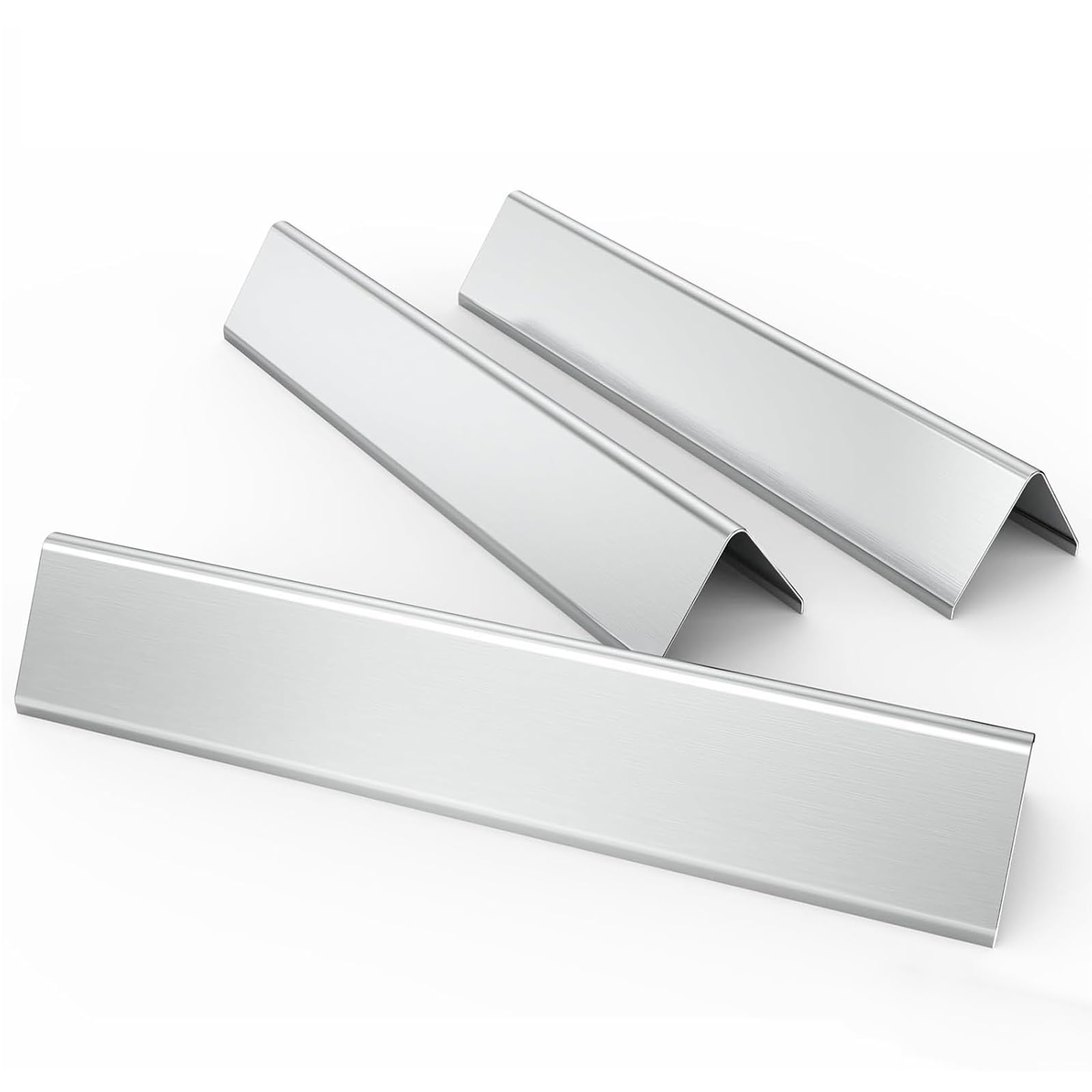 7635 Flavorizer Bars in Acciaio Inox per Weber Spirit I & II 200 Series, Spirit I E210/220 & II E210/S210, Piastra di Calore da 38,9 cm, Pezzi di Ricambio per Barbecue Weber Spirit