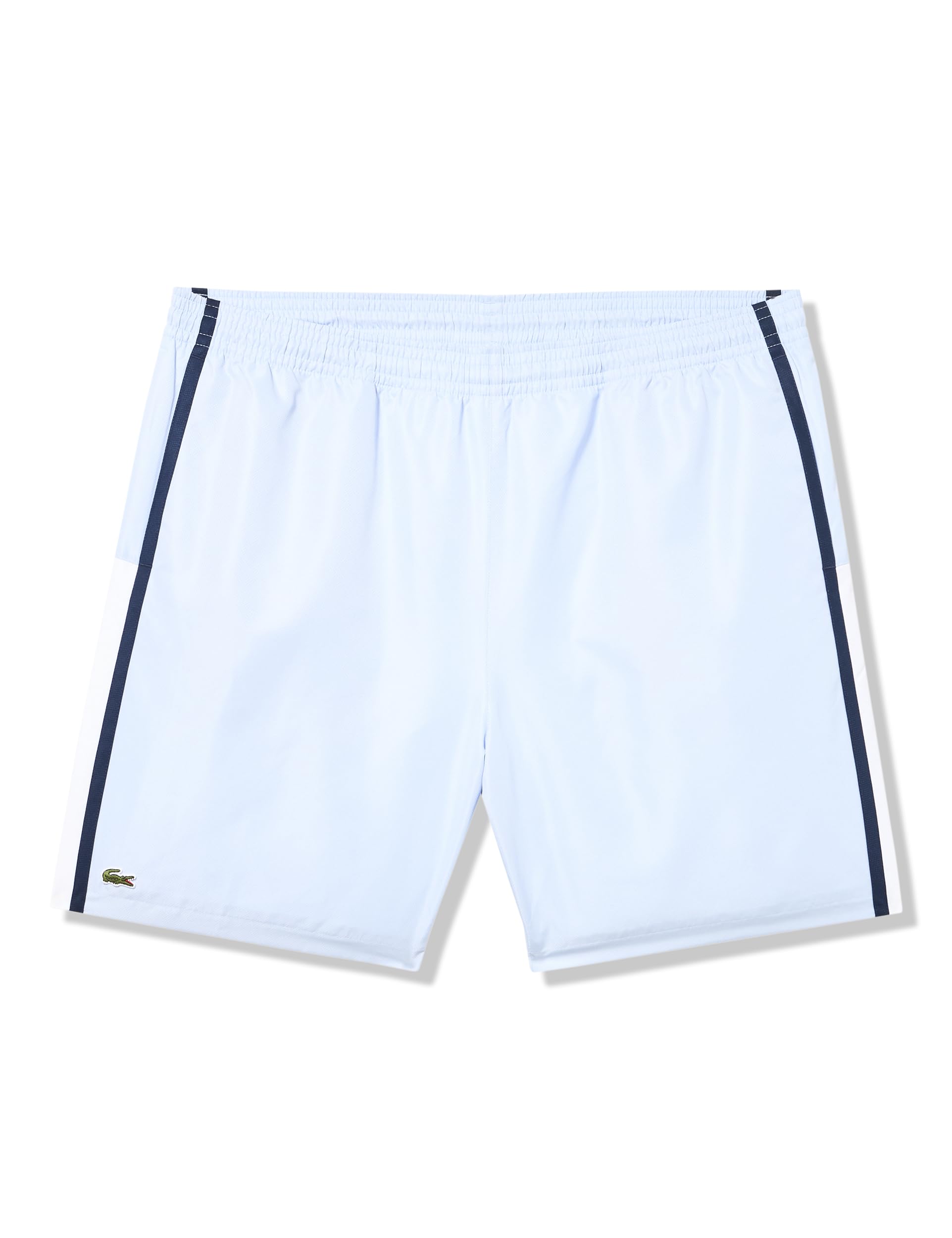 Lacoste Men's Sport Lightweight Color Block Stripe Tennis Shorts