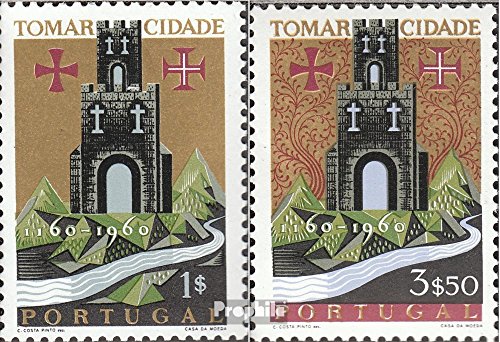 Portugal Michel.-No..: 910-911 (completa.edición.) 1962 Tomar (sellos para los coleccionistas)