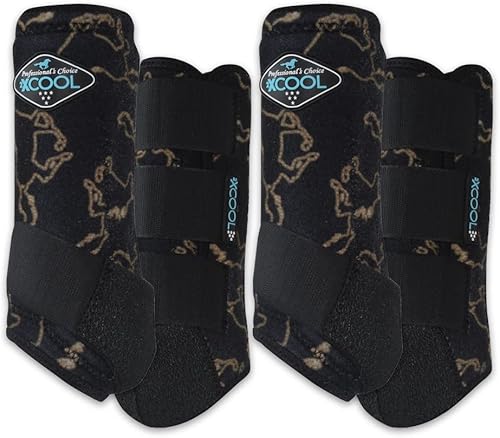 Professional's Choice 2XCOOL Botas deportivas para caballos medicinales, diseño protector y transpirable para máxima comodidad y durabilidad en