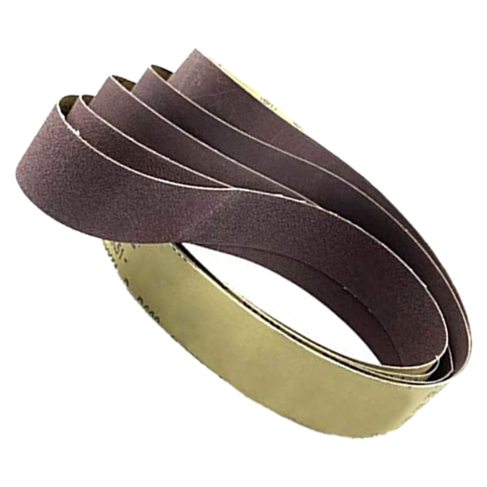 Lijadoras de banda, 10 bandas abrasivas for lijado de 1220 x 50 mm, juego de grano 60-600 for lijadora, pulido de bordes, óxido de aluminio, papel de lija versátil