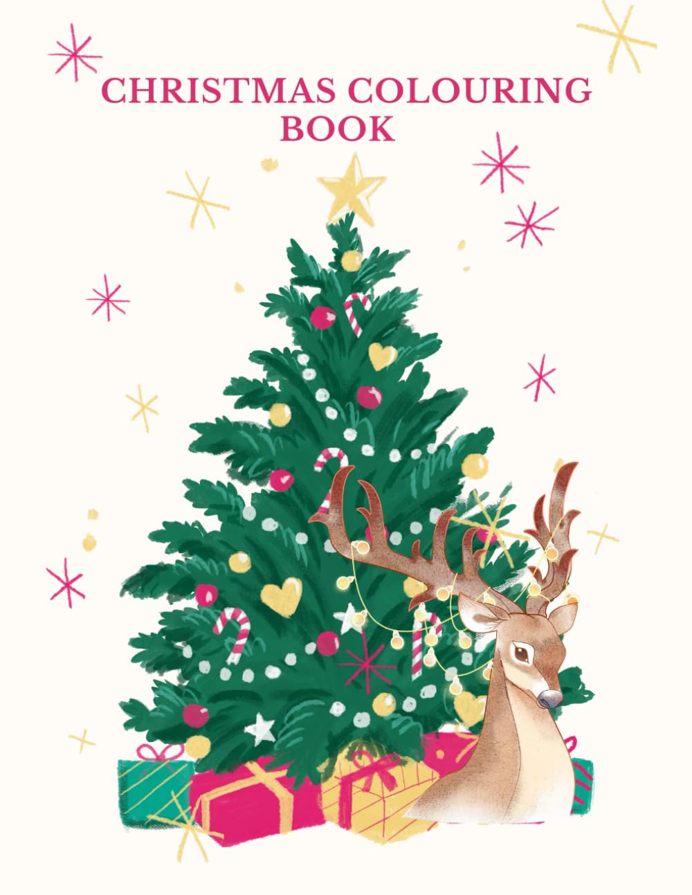“Kids Christmas Coloring Book: Fun Christmas Characters, Santa, Reindeer, Snowmen & Festive Activities for Ages 2-5”