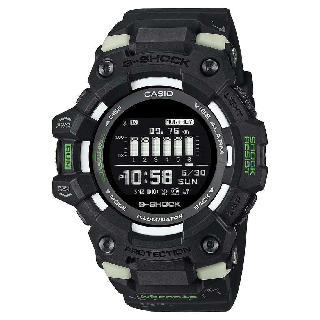 Casio G-Shock GBD-100LM-1PR Bluetooth Digital Black Dial Men (G1665)