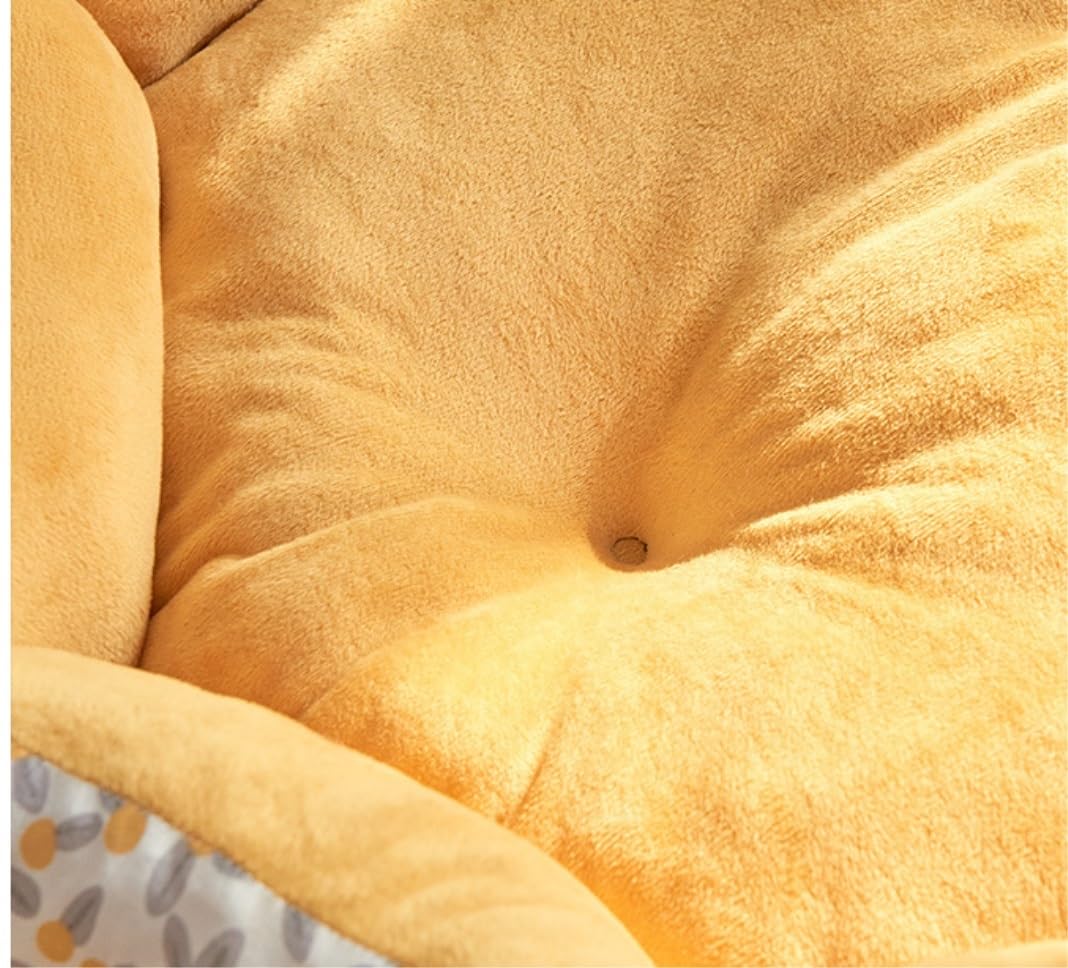 IRYZE Cuccia per Gatti Cuccia per Animali Domestici, Ciambella Calmante, Lavabile, Anti-ansia, Soffice E Calmo, Morbido Cuscino per Cani E Gatti Cuccia Gatto Interno (Color : B, Size : 40 * 40cm)