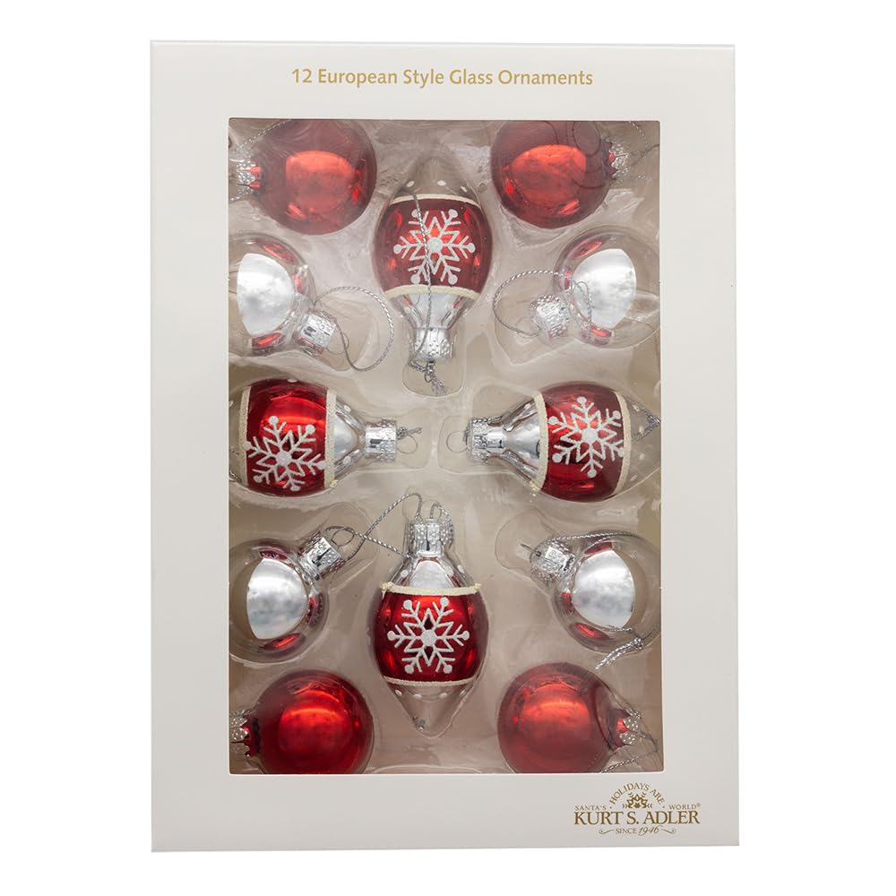 Boule en verre pour éviter les branches lourdes sur votre sapin