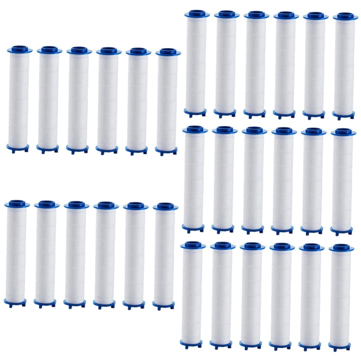 Anneome 30piezas Filtros De para Ducha De PP De Alta Compresión Filtros De Agua para Cabezal De Ducha De De Instalar y Limpiar