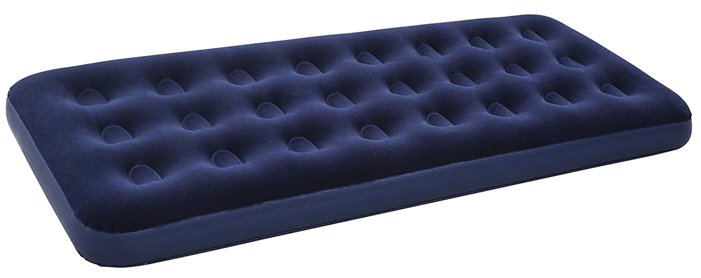 Brandsseller Luftbett Luftmatratze Gästebett Besuchermatratze für 1 Person Indoor und Outdoor aufblasbar blau