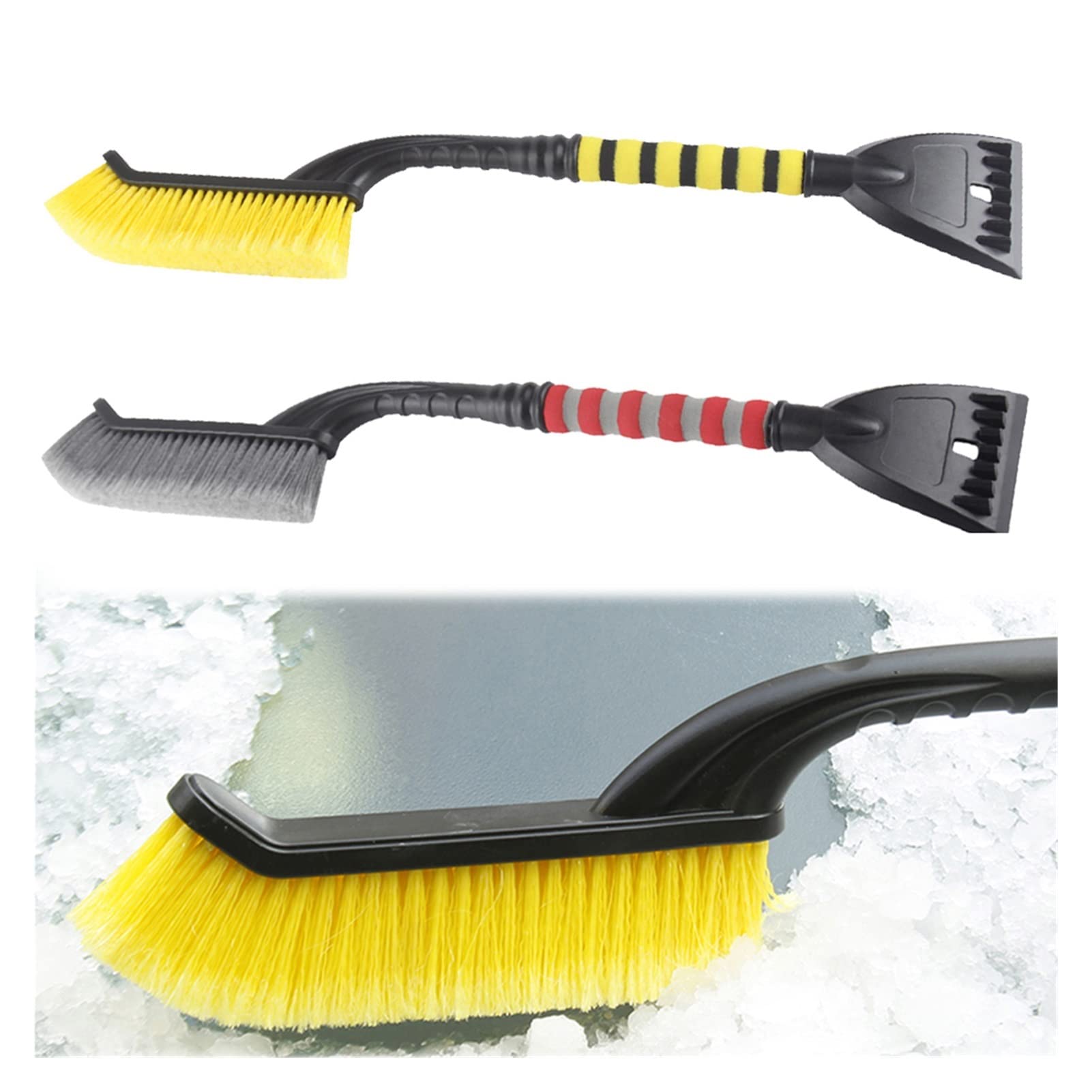 Blocs de Neige Pare-Brise Brosse à Pelle à Neige Brosse à Pelle à Neige Compatible avec Le grattoir à Mousse de Neige Grattoir à Glace de Voiture d'hiver en Mousse