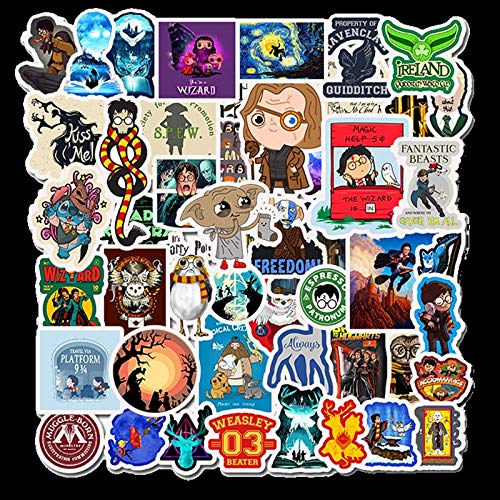 Preisvergleich Produktbild JIAQI Aufkleber Gepäck Skateboard Laptop Aufkleber Kühlschrank Schreibwaren wasserdichte Aufkleber 50St