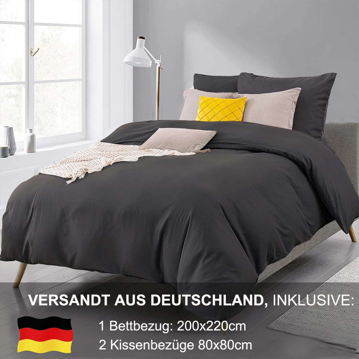 Duvetnova bed linnen 200x220 super zachte microfiber microvezel katoen-achtige Öko-tex 1 bedklep 200x220 2 kussenbuien 80x80 allemaal met ritsbed linnen groene esthetiek Duvetnova bed linnen 200x220 super zachte microfiber microvezel katoen-achtige Öko-tex 1 bedklep 200x220 2 kussenbuien 80x80 allemaal met ritsbed linnen groene esthetiek