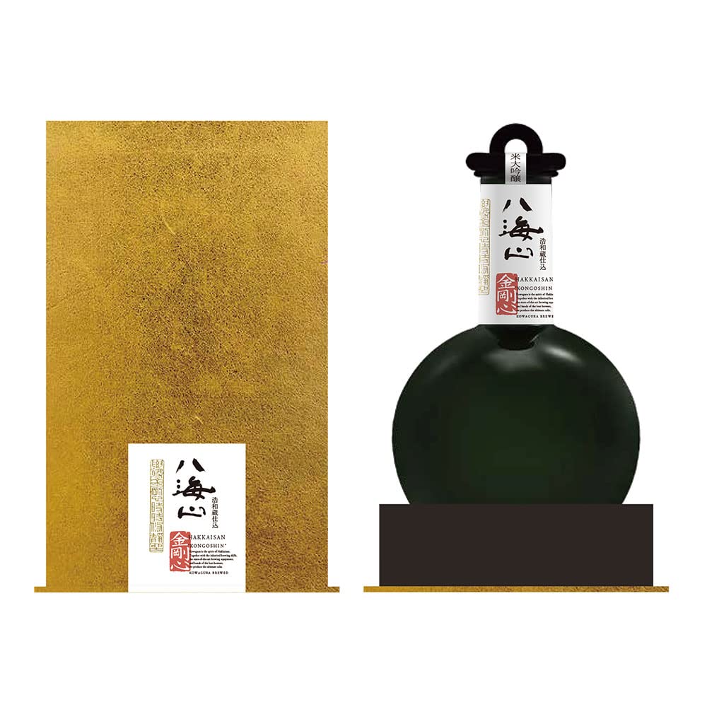 Amazon.co.jp: 八海山 純米大吟醸酒 金剛心 800ml : 食品・飲料・お酒