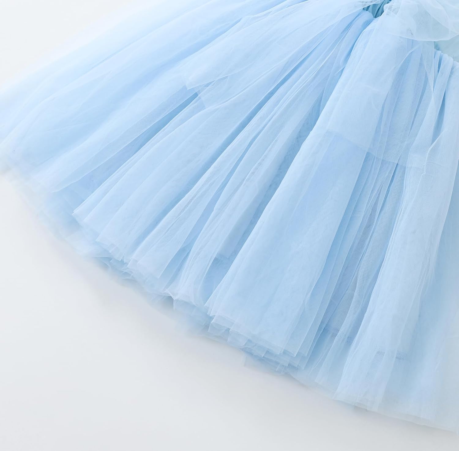 Baby Girls Tutu Dress Flutter Sleeve Toddler Sleeveless Princess Tulle Sundress Toddler Girls Vintage Party Dress - Image 5