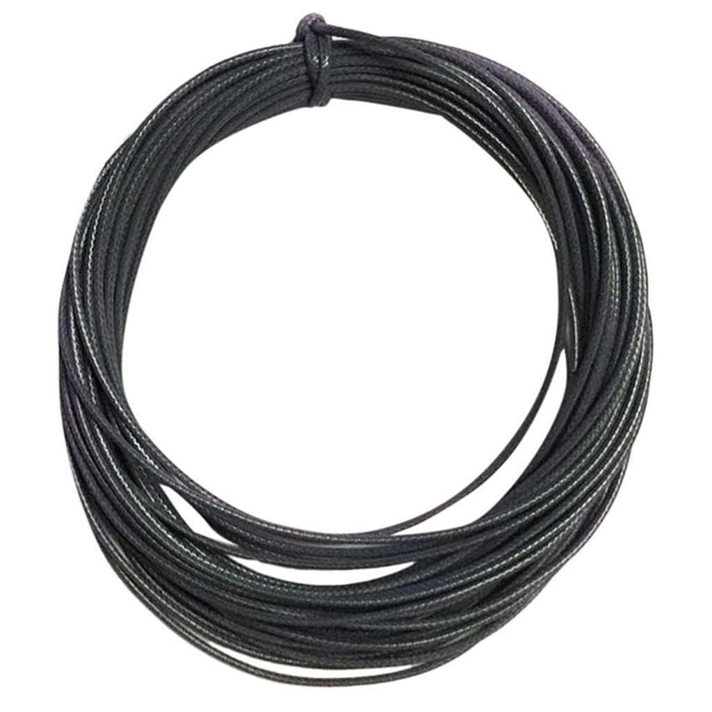 KIXZSAZ Premium 10m Waxed Nylon Cord Jewelry Making String Findings Bracelets Jewellery, Dark Grey, 10M