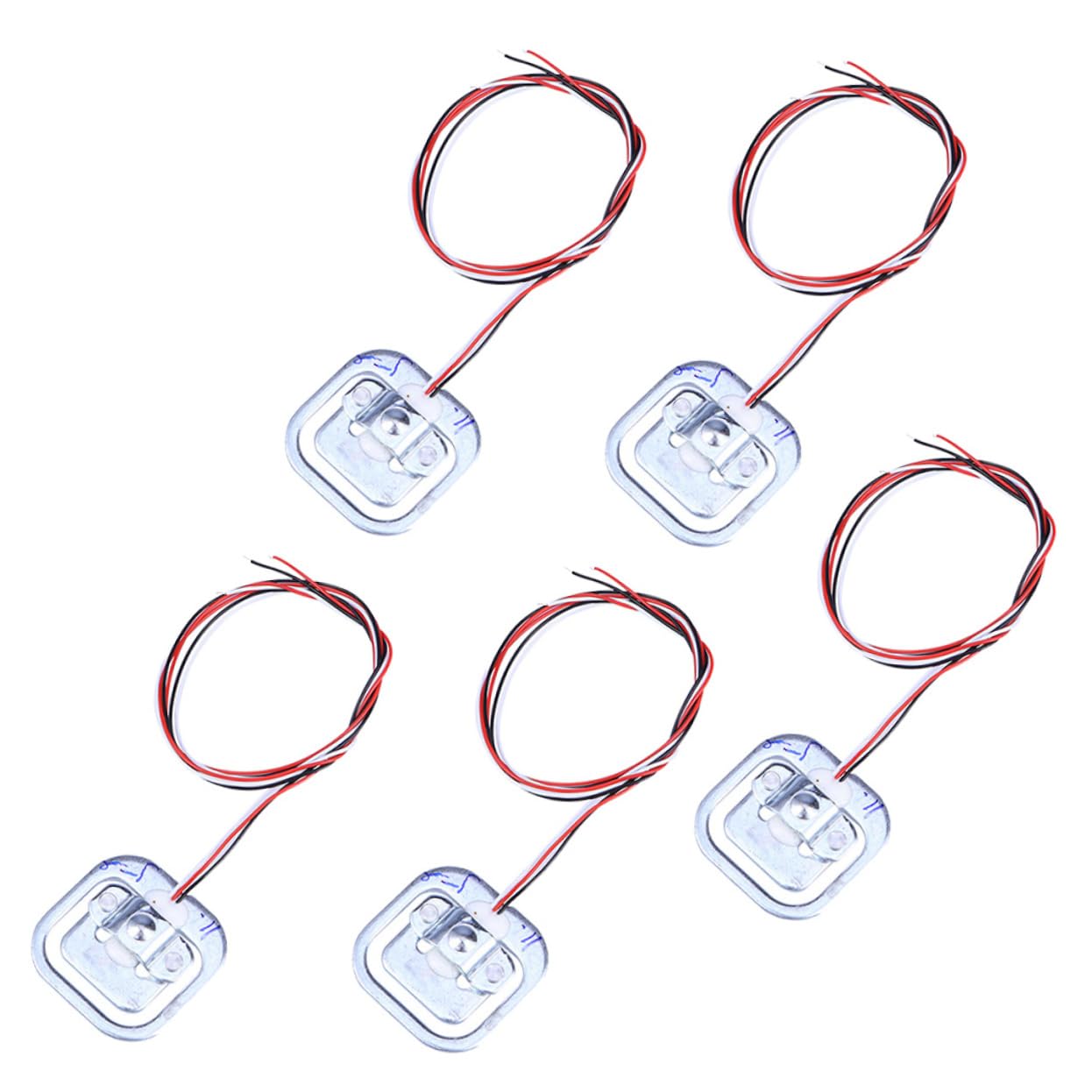 DECOMELODY 5pcs Human Scale Electronic Scale Weighing Sensor Half-Bridge Sensor Capacity Expansion Random Color