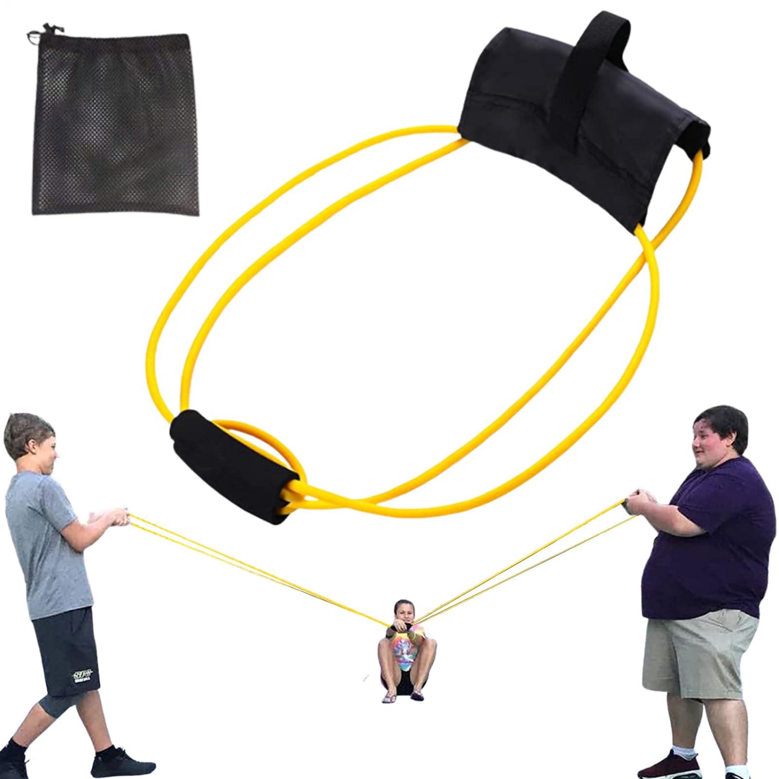 Fionda gigante per palloncini d'acqua – lanciatoie potenti, kit di tiro a lungo raggio | accessorio sportivo per giardino, spiaggia, competizione con amici, festa all'aperto, lancio patate e calcio