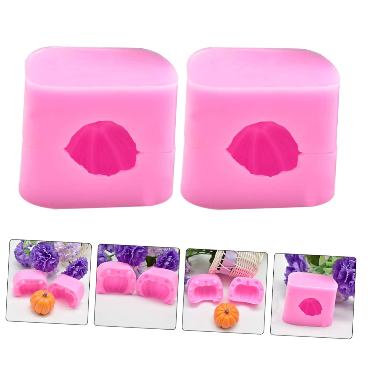Zerodeko 3 Series Molde De Silicona Para Cupcakes Calabaza Halloween Para Repostería Diy Molde Decorativo Para Tartas Y Postres Festivos 6 Piezas X 3