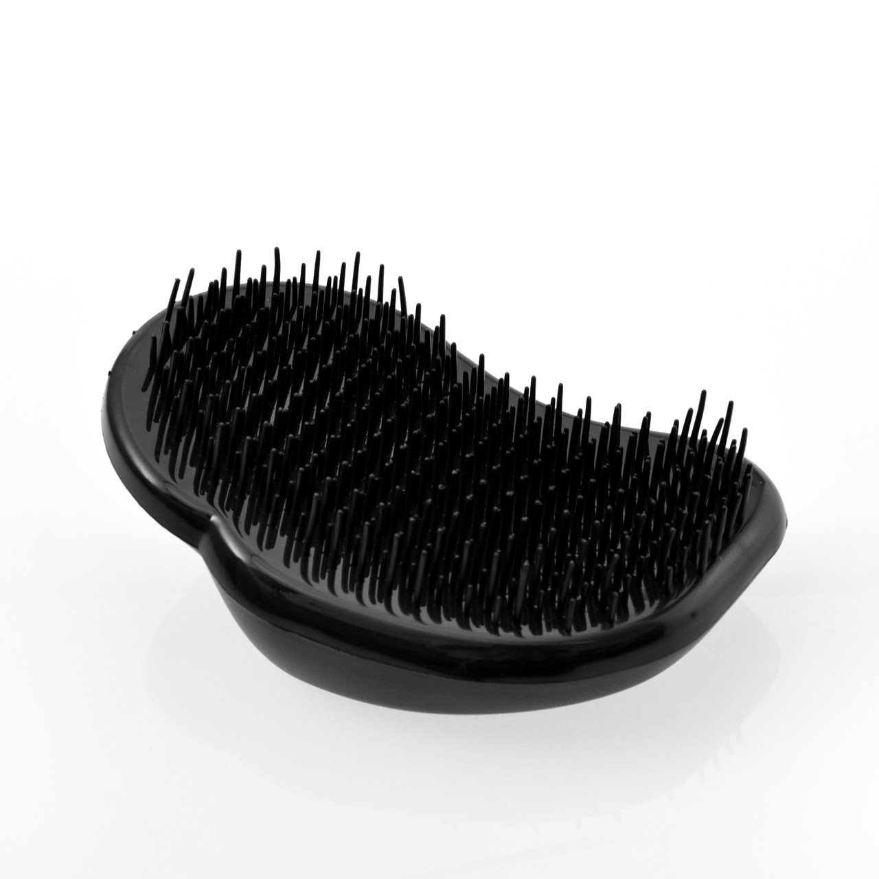 Ouchless Detangle Brush Hair Comb Black for Fine Curly Straight Wavy Natural for Adults Men Women Teens Girls Children Kids by Bellesha