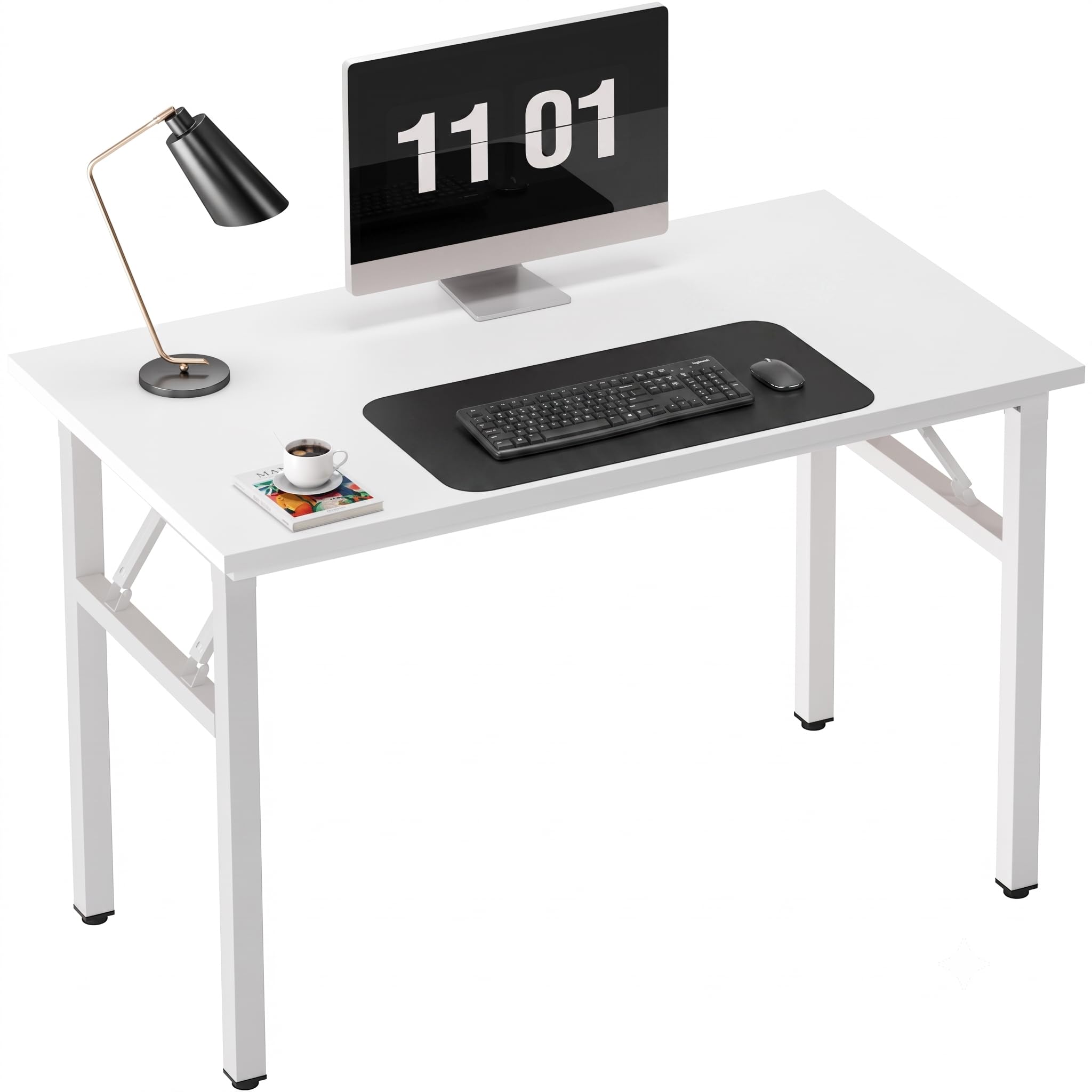 Amazon.com: Need Small Folding Computer Desk, 39.4 Inch Writing