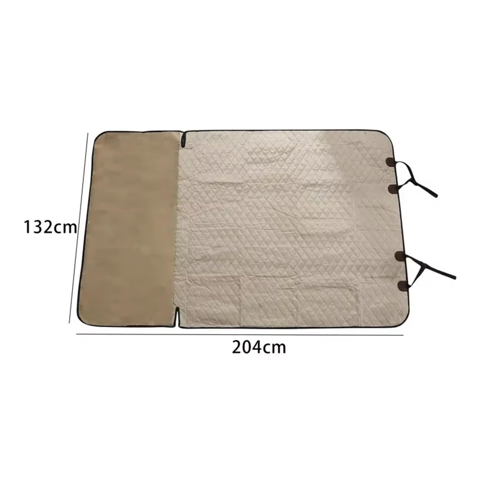 Estera De Maletero Coche Alfombrilla Impermeable Forro Carga Perros Accesorios Lavables Protector Asiento Transportador Viaje Alfombrillas De Maletero(Grey)
