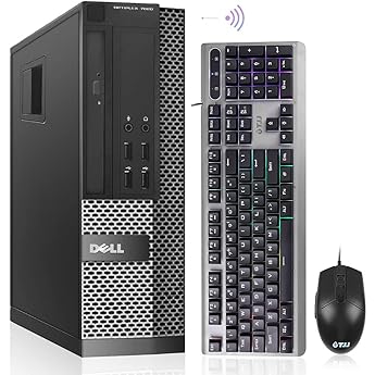 Dell Optiplex 9020 Small Form Factor Desktop with Intel Core i7-4770 Upto 3.9GHz, HD Graphics 4600 4K Support, 32GB RAM, 1TB SSD, DisplayPort, HDMI, Wi-Fi, Bluetooth - Windows 11 Pro (Renewed)