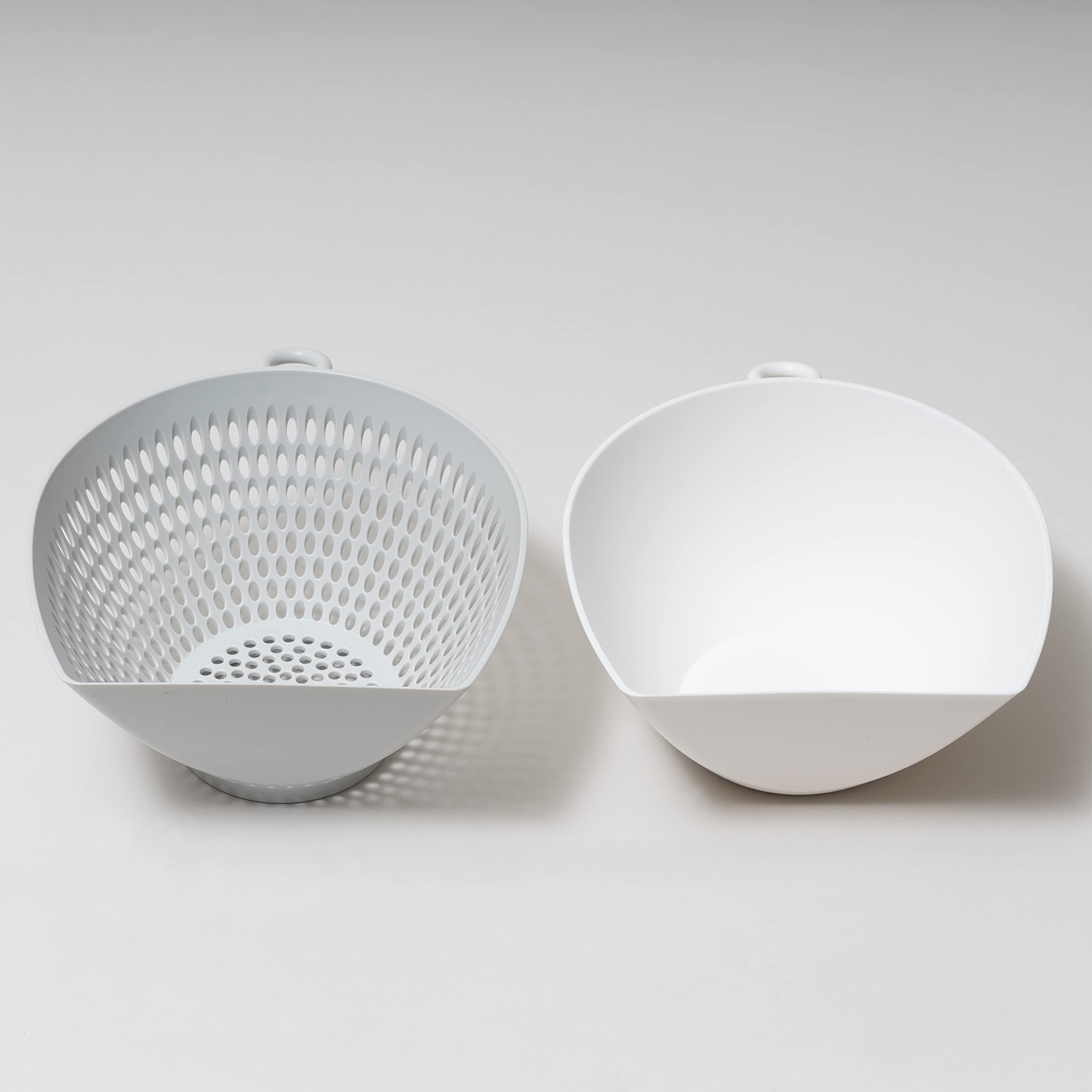 Amazon｜パール金属 チリトリ ザルボウル ホワイト 日本製 燕