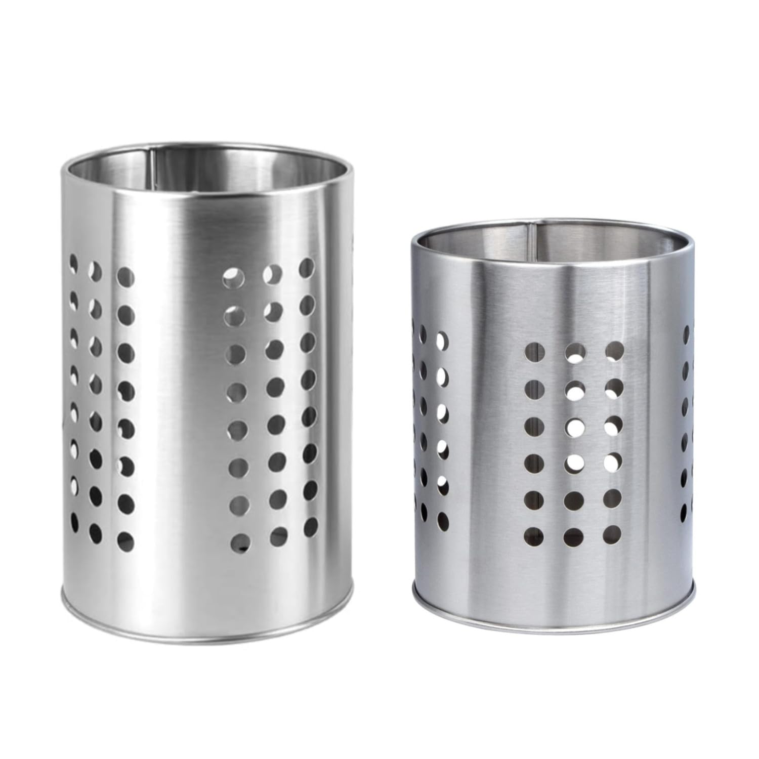 Portautensili Da Cucina In Acciaio Inox - Set Da 2 Pezzi, Antiruggine, Per Organizzare Cassetti - Foto 4