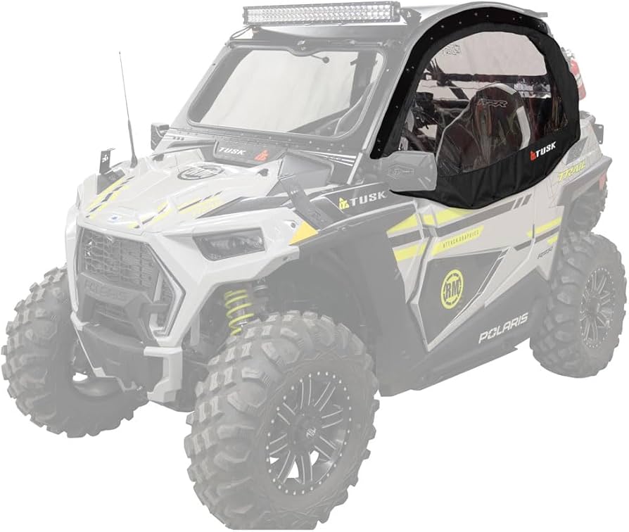 Amazon.com: Tusk Zipperless Upper Door Kit Compatible with Polaris