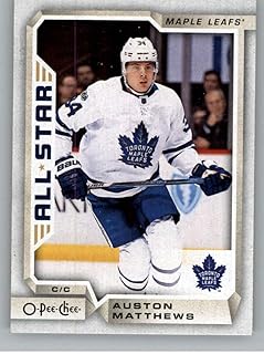 2018-19 OPC O-Pee-Chee Hockey #105 Auston Matthews Toronto Maple Leafs Official 18/19 NHL Trading Card