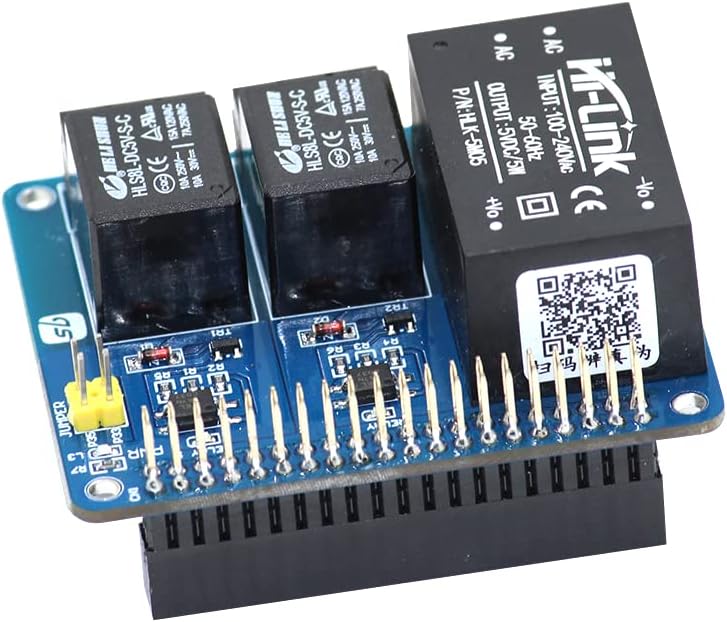 Home Automation HAT for Raspberry Pi, 2 Ch 5V Optocoupler EL357NC Smart