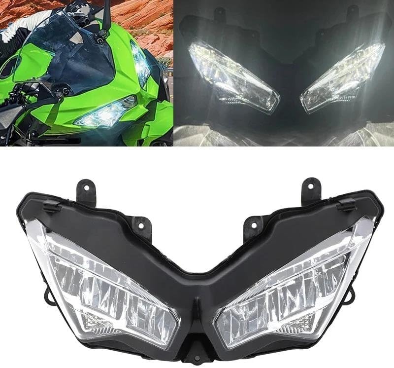 オートバイ DRL ヘッドランプ に適合する 忍者 400/650 ZX6R/ZX-6/636