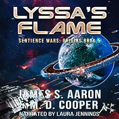 Lyssa's Flame Audiolibro Por M. D. Cooper, James S. Aaron arte de portada