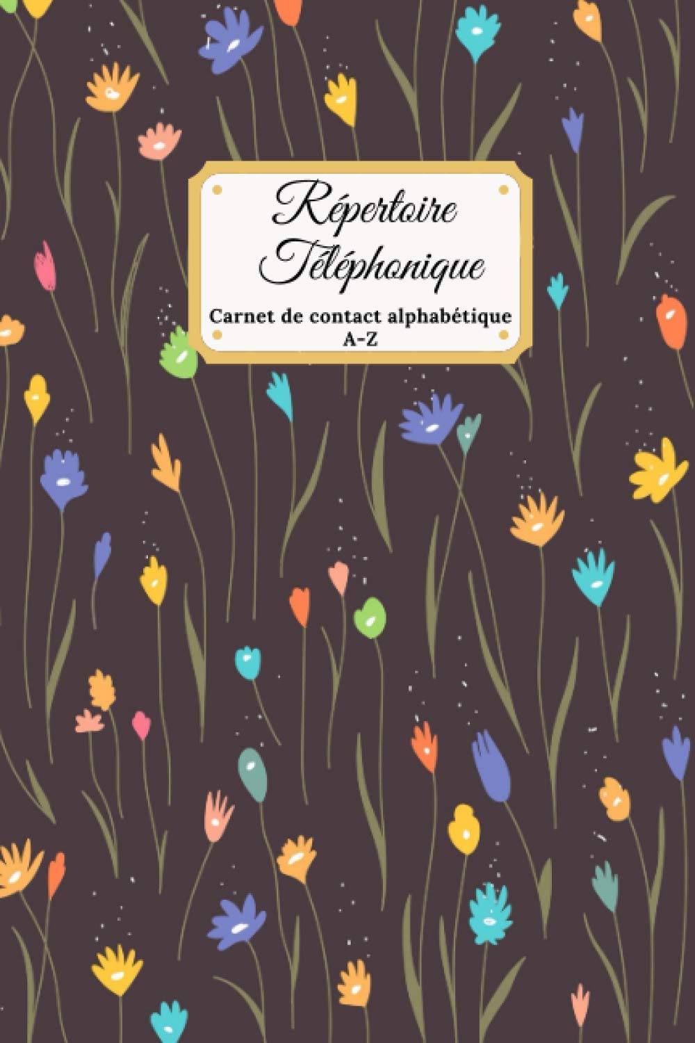 Répertoire Téléphonique. Carnet de contacte alphabétique A-Z: Agenda télephonique à Remplir Petit Format a5. Beaucoup d'espace, plus de 300 contacts.