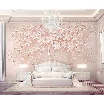 Fototapete 3d Effekt Tapeten Rose Gold Blume Noch Ein Baum Tapete 3d Moderne Vliestapete Wanddeko Wandbilder 300x210cm Amazon De Baumarkt