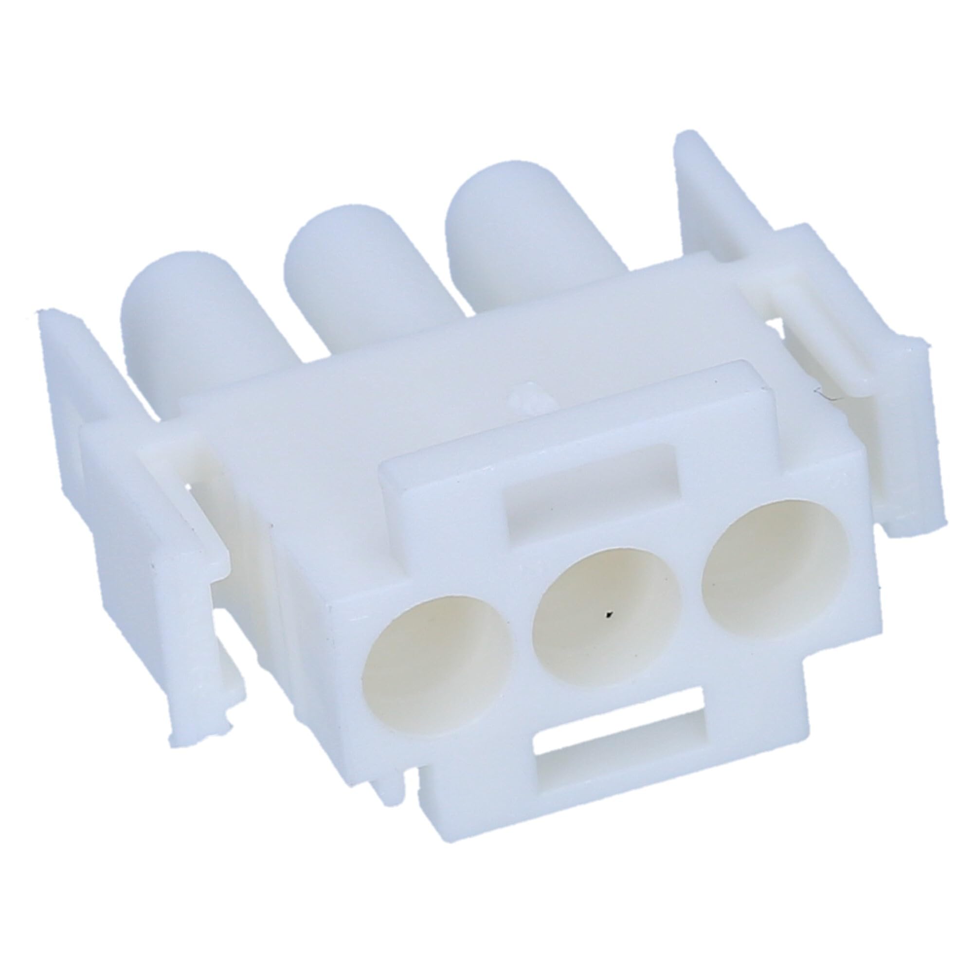 Kalitec KALI-1103 Universal MATE-N-LOK Set 3-Pin with Contacts and Seals IP 57 I Electrical Plug White Polyamide 6.6 I Connector Sealed for Lighting Circuit Boards - Image 4