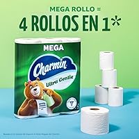 Vista 5 de Charmin Papel higiénico ultra suave, 9 megarrollos, 231 hojas por rollo