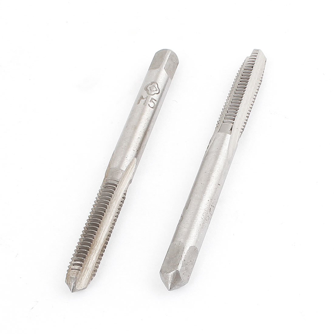 Aexit 2 Pcs Taps 5mm Screw Thread Metric Taps Pipe Taps Hand Tool
