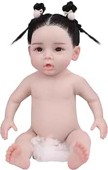 リボーンドールフルシリコンちゃん^⁠_⁠^可愛い❤ Amazon | LINGZHANリボーンドール トドラードール フルシリコン