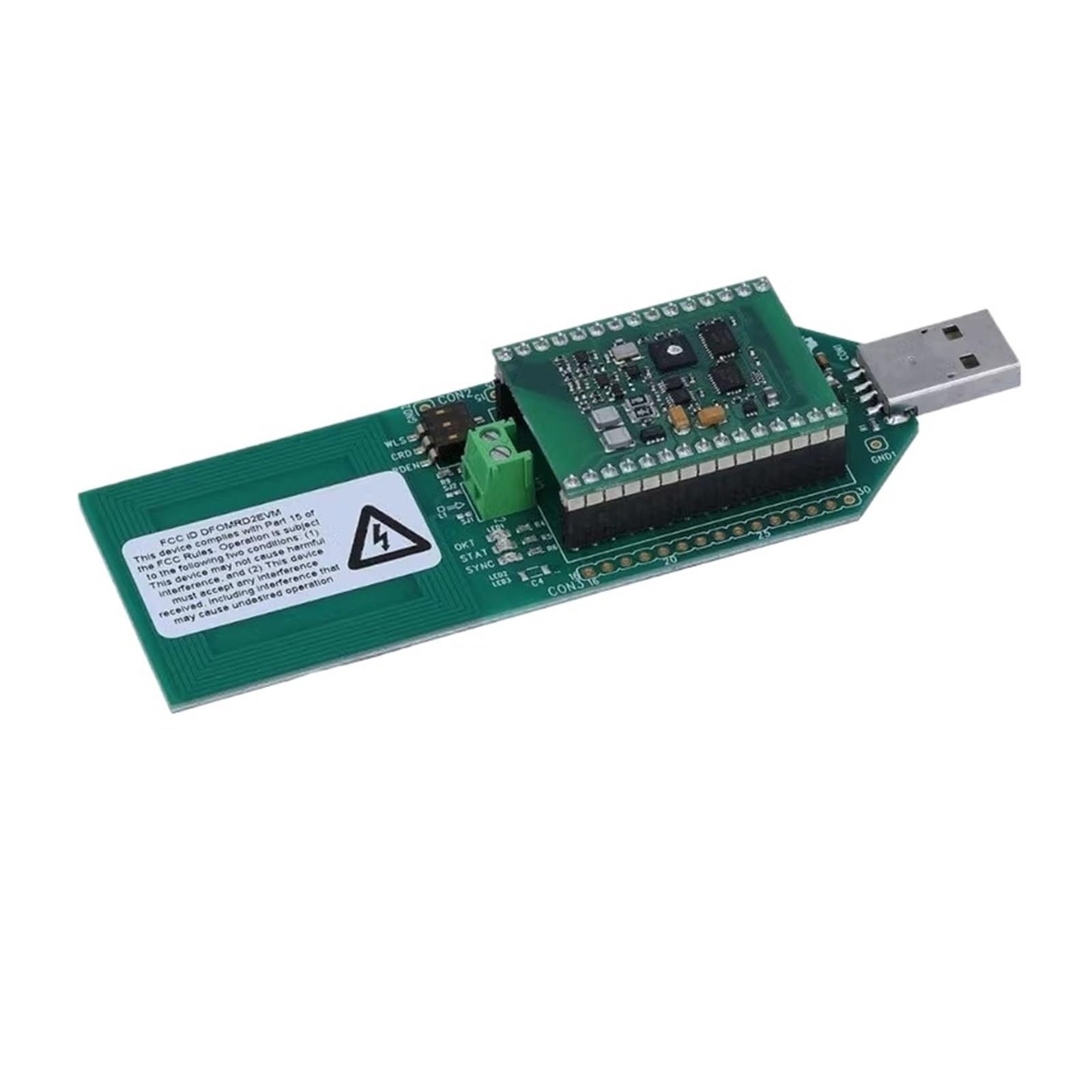 1 unids/Lote MRD2EVM HDX Placa de Desarrollo basada en módulo Lector USB Placa de evaluación de RI-STU-MRD2 Stock Original