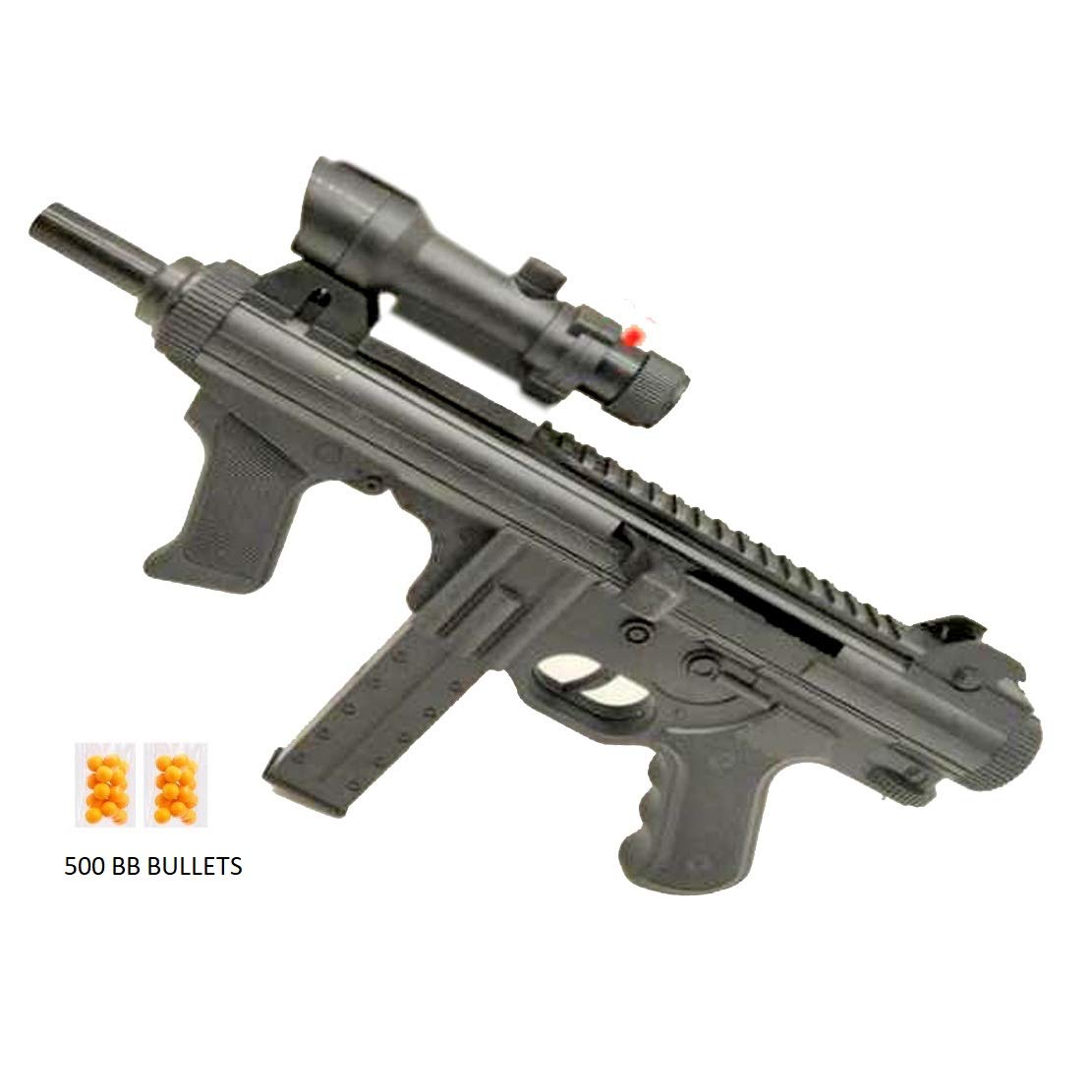 Buy HALO NATION® Dark OPS Airsoft Spring Power P1238 Mini SMG Soft AIR Pistol + BBS Mini