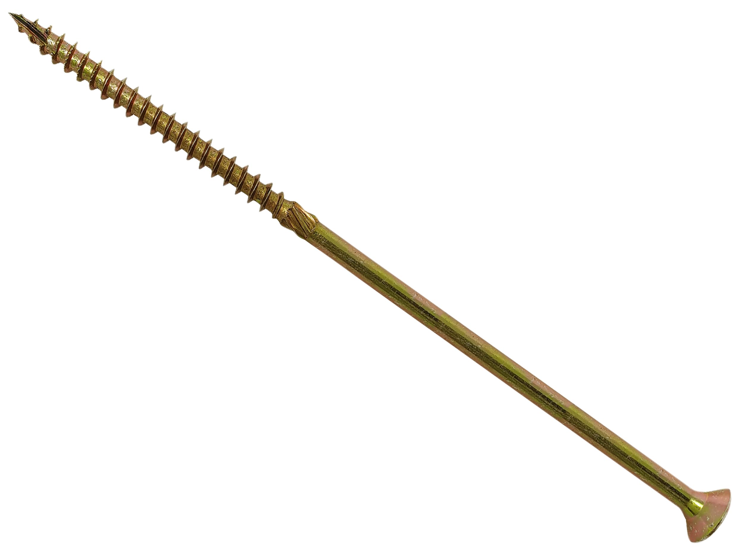 Vis à bois Spectre PZ CSK ZYP 6,0x220mm Forgefix pour charpente bois résistante