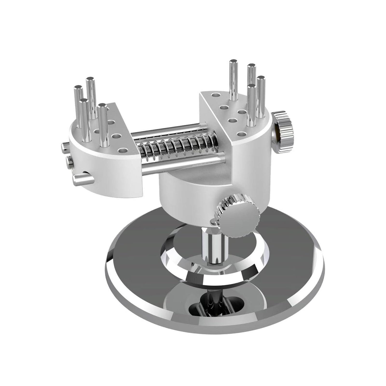 Kaccde Universally Flexible Vise Ergonomic Knob Easy For Safe Model Components Multipurpose Clamping Tasks Hand Tool Vise