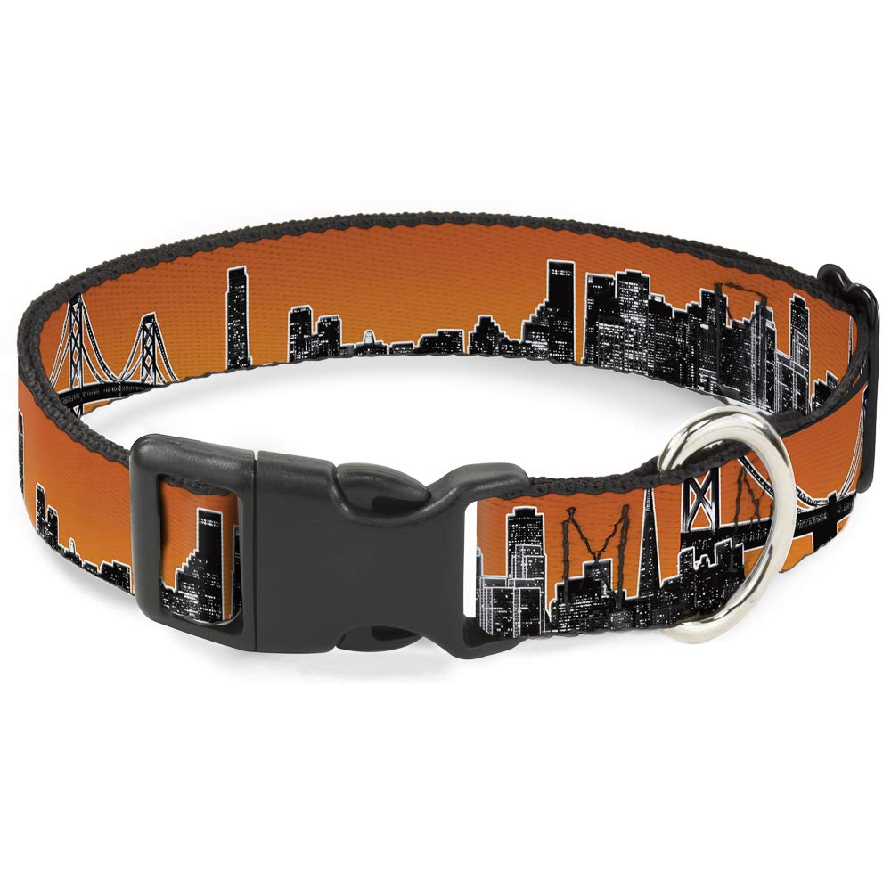 Collier 11-43,2 cm San Francisco Buckle Down pour chien qui tire sur la laisse