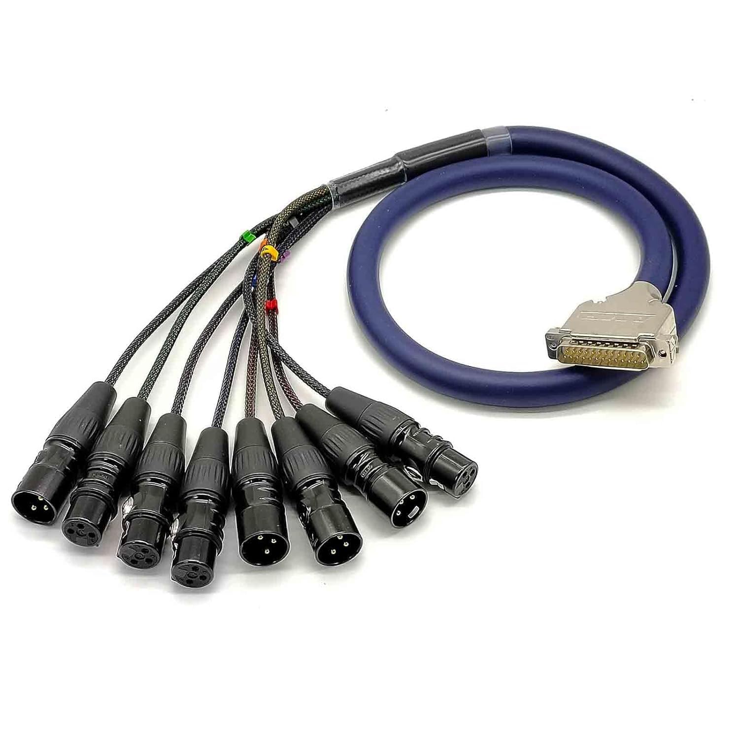 BELDEN 1512C ベルデン D-Sub25→XLRコネクター オス 1m Amazon.com: KJCPZYPP DB25 25 Pin Male to 4 XLR 3Pin Male and 4 XLR