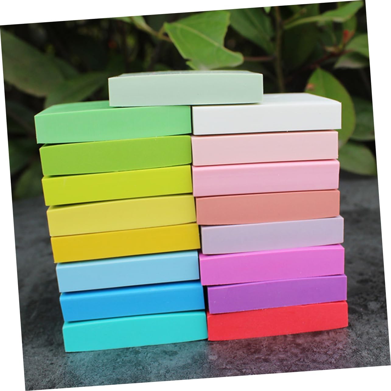 DIY Rubber Stamp Brick for Stamp Making Learners 10pcs