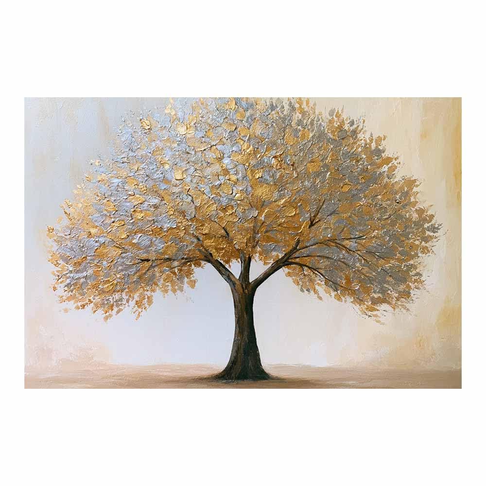 XENIOU Tree Of Life Glowing Forests Tree Art canvas painting wall art, Living Room Bedroom Hallway Stairs Decoration.(Multicolor)-80x120cm Unframed