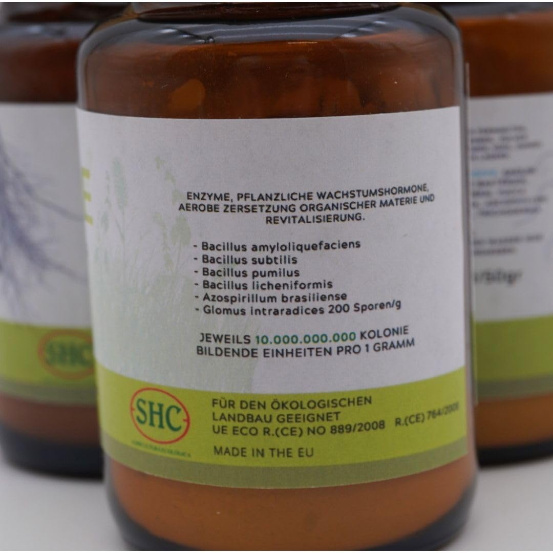 Mikrobiologiczny zestaw bazowy mały – pożyteczne bakterie glebowe | Do uprawy na Living Soil – zwiększa witalność, plony i odporność roślin