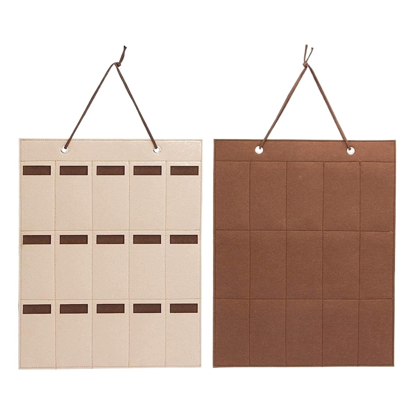 Porta Occhiali per Casa Espositore for Occhiali da Parete con 15 Scomparti for Riporre Gli Occhiali da Vista Organizer Occhiali da Sole(Beige)
