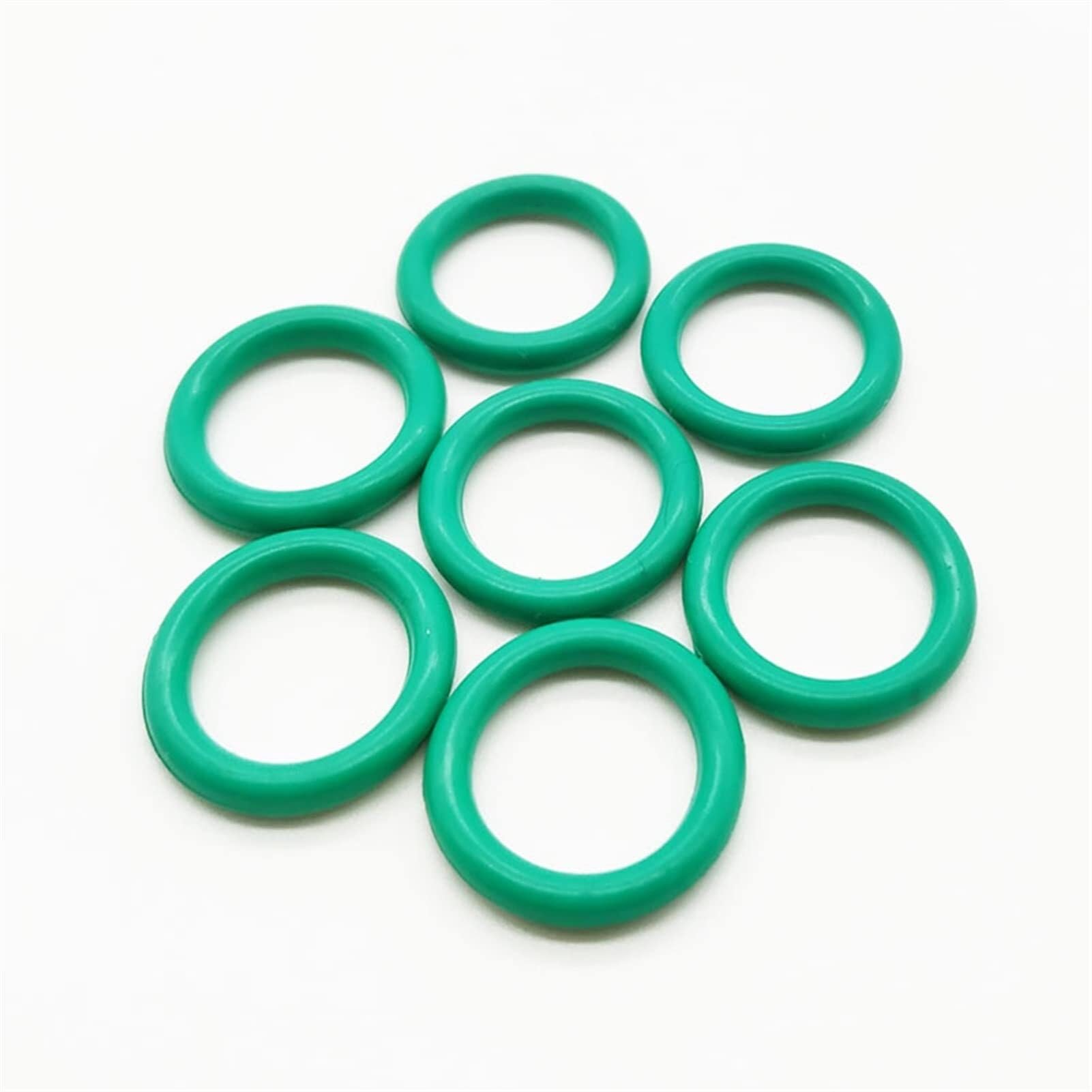 Joint d'étanchéité en Silicone vert, 5 pièces, pièces de quincaillerie, M82x7mm, rondelle en caoutchouc étanche, joint torique,Matériau Fiable