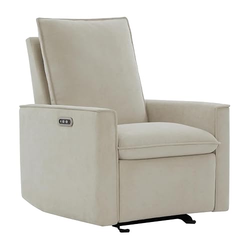 Nurture& Montauk Power Glider Recliner – Premium Nursery Chair |