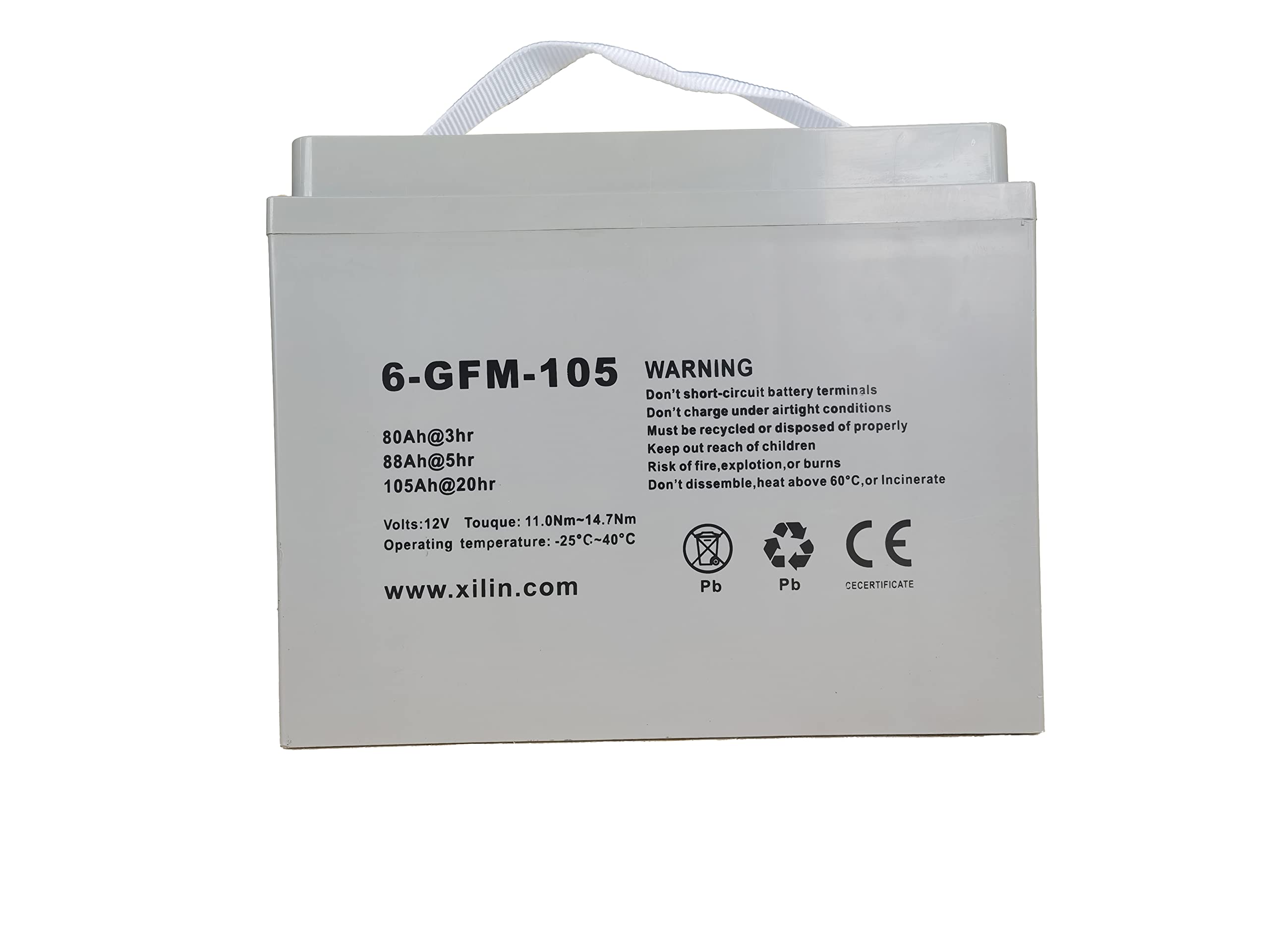 T TORY CARRIER Battery Replacement for Electric Pallet Jack EPJ44W-E-19 and Stacker ESS-RE/ESF-RE Series